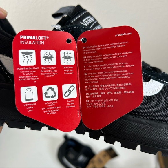 Vans UltraRange EXO MTE-1 Mountain Edition Black White All weather Sneakers M8 - Picture 10 of 14